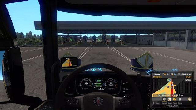 Euro Truck Simulator 2 Scania S Hauling A Load Of Apple Juice