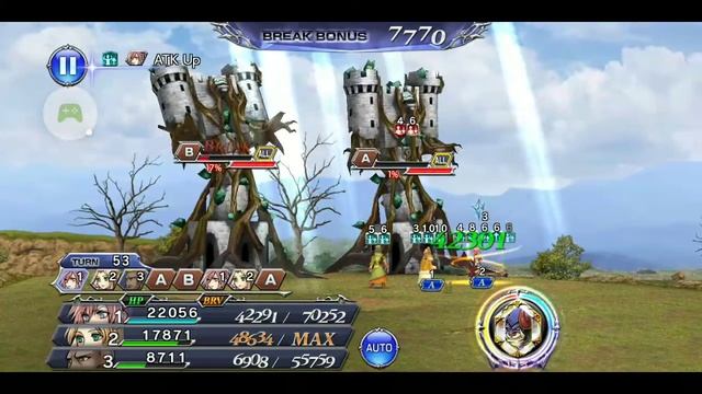 DISSIDIA FINAL FANTASY OPERA OMNIA - Reno's Chaos Challenge Andy Situation