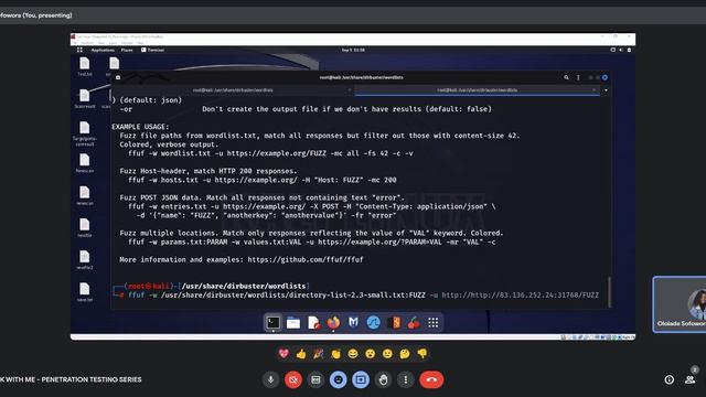Hack With Me - Using FFUF To Fuzz Website Directory Part 2