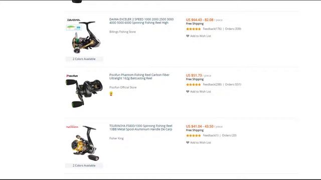 TSURINOYA FS800/1000 Spinning Fishing Reel 10BB Metal Spool Aluminium