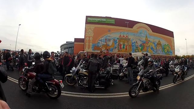 Закрытие мото-сезона Санкт-Петербург 2012