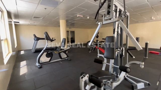AMENITIES IN THE SKYSCRAPER IN AJMAN, SWIMMING POOL AND GYM  | УДОБСТВА В НЕБОСКРЁБЕ В АДЖМАНЕ