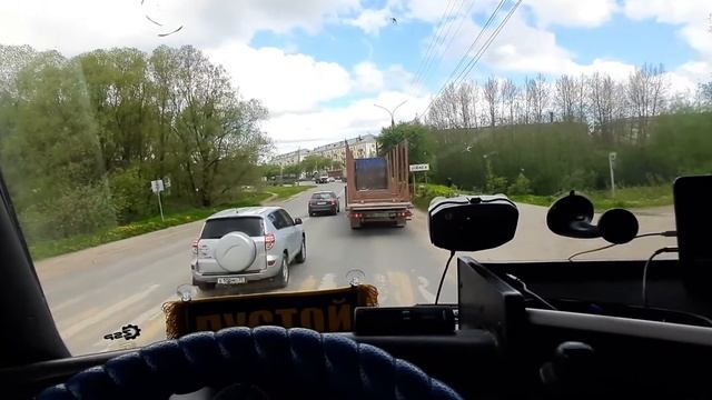 Лесовоз в деле...