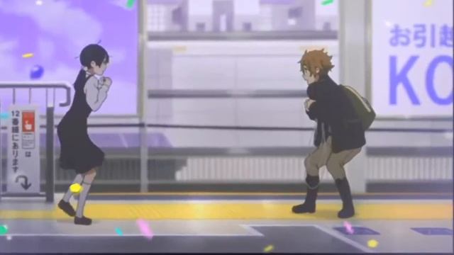 Аниме клип.[АМV] в холодном воздухе сладко