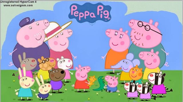 Peppa Pig 🌹🌸🌹 Coloring Pages Cartoon #9 🎨🌷 Свинка ПЕППА 🌟🌟🌟😃 Раскраска Мультик 🎨🎨 Раскрась Пеппу #9