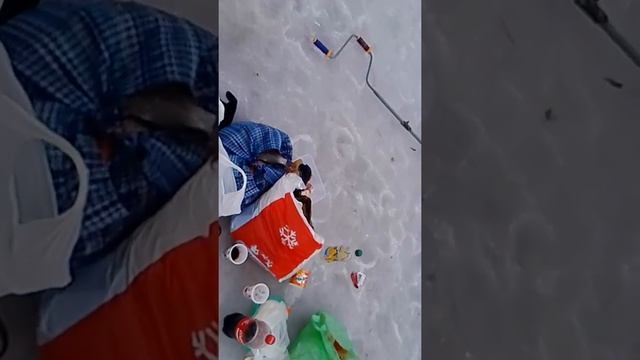 Зимня рыбалка в фторая николаевка