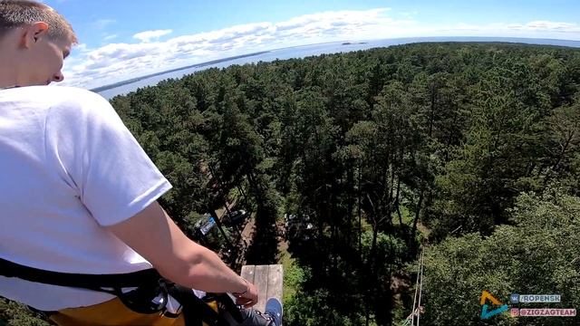 Прыжок Александра с вышки 30 метров - 21 июня 2020