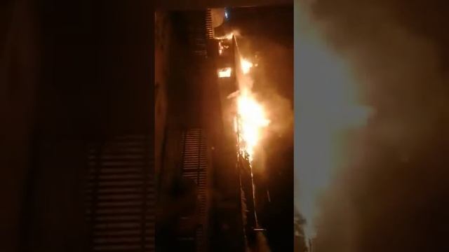 Пожар в Ногликах