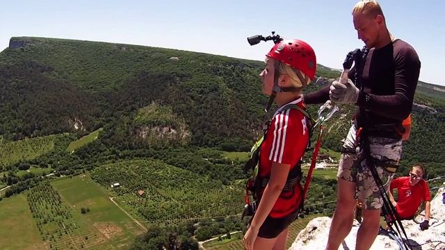 Прыжки с веревкой! 5 грот Качи-Кальона! 06-07 июня 2015