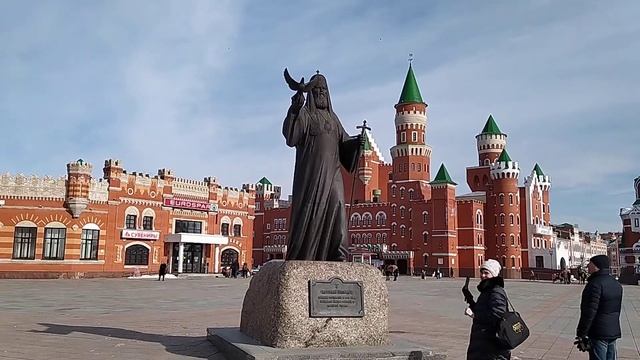 По пути в Архангельск, остановка в Йошкар-Оле.