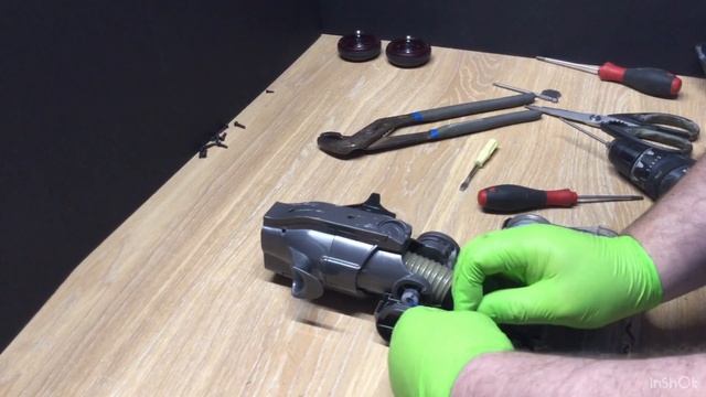 Putting A Shark Rocket HV320ukt Power Nozzle Back Together, Fitting The Brush Bar, Belt, Motor, Hos