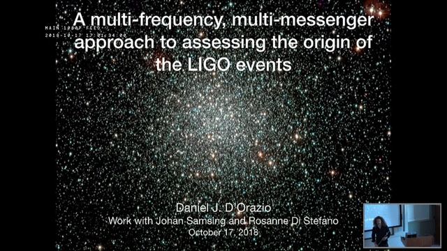 High Energy Seminar 10/17/2018 Cecilia Garaffo And Daniel D'Orazio