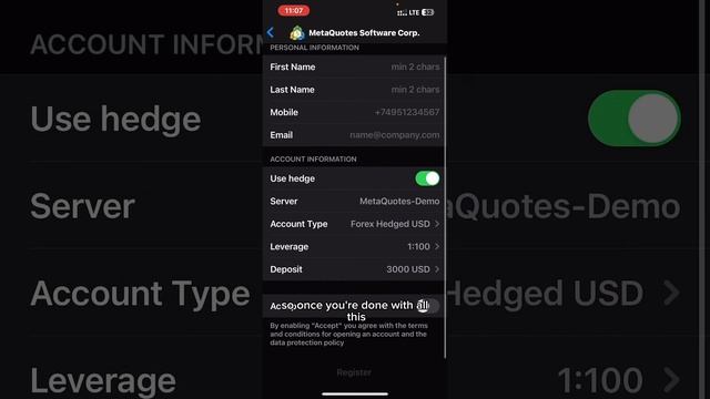 HOW TO SETUP METATRADER 5 ON IOS!!!  #trading #mt5 #ios #beginners #how #howto