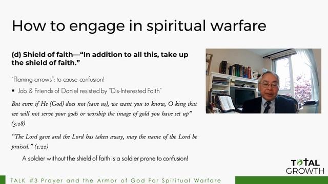 Total Growth (English) Talk #3: Prayer And The Armor Of God For Spiritual Warfare
