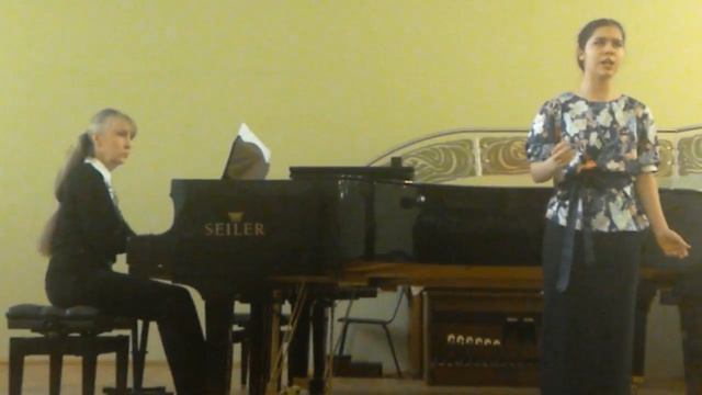 академический вокал Арина Сергеевна Ковалева  А Дюбюк   В Чуевский   Птичка