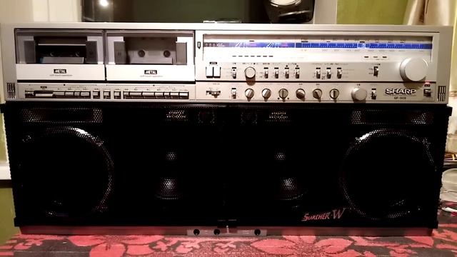 Шарп 909 апгрейд звука.. Кассета. И  прием Фм