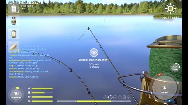 Trophy Carp Fight - Amber Lake - #28 -Venga 10000