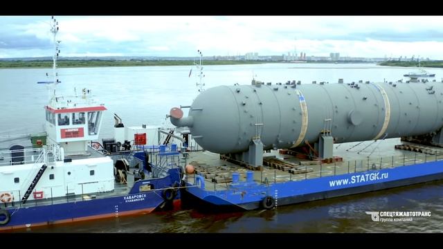 Доставка деметанизатора на Амурский ГПЗ 2020