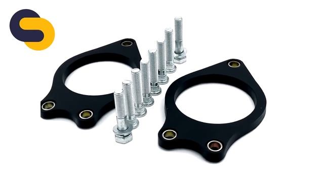 Проставки для увеличения клиренса на PONTIAC - 10 мм из полиуретана | 43-15-002/10 | Полимер