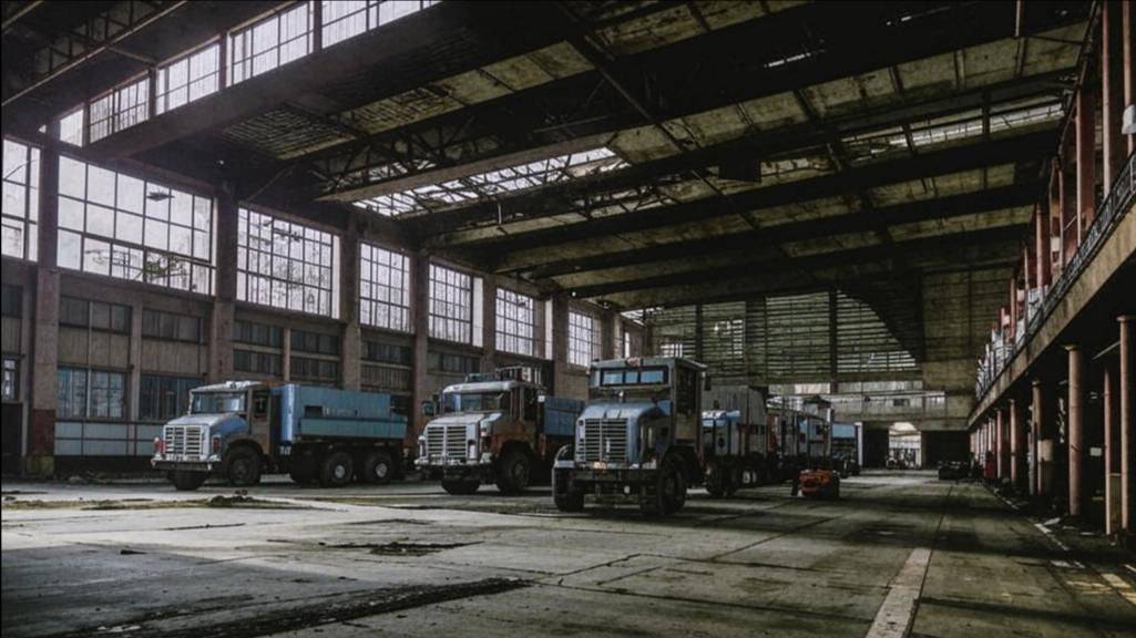 Заброшенный завод ЗИЛ