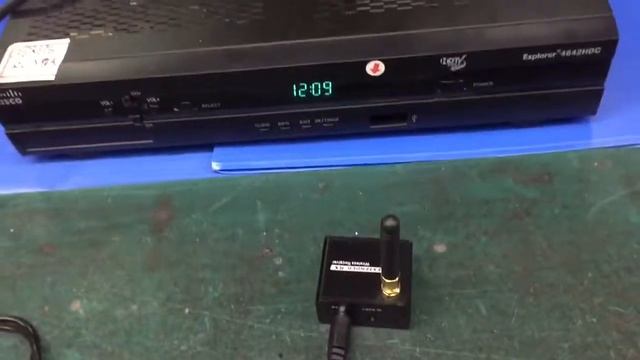 Wireless IR Repeater Testing Lk...