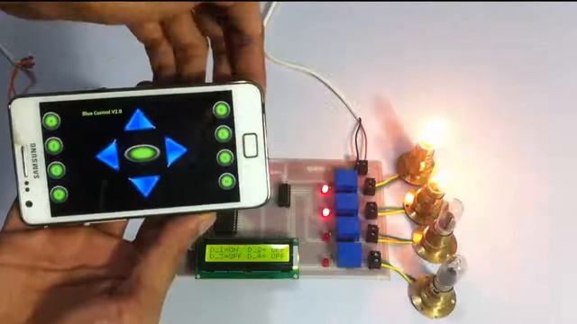 Programmable Sequential Load Operation Controlled By Android