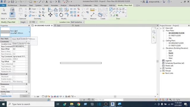 How To Create Wall In Revit In Hindi II HVAC Tutorial