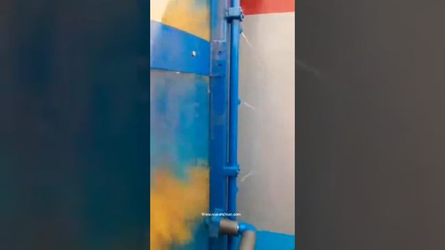 Мобильная щётка для мытья автобусов