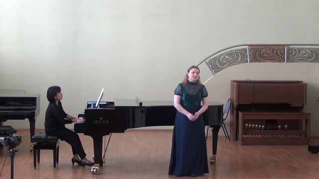 Р. Шуман «Intermezzo», слова Йозефа фон Эйхендорфа