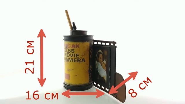 Подставка для ручек Фотоплёнка Kodak Platinum 1404B-1309. Обзор.