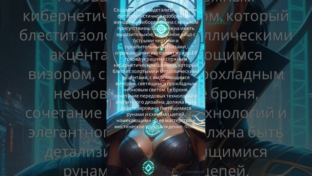 ИИ Рисует Киборга-Воина: Полное Руководство