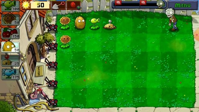 первое поражение в зомби против растений