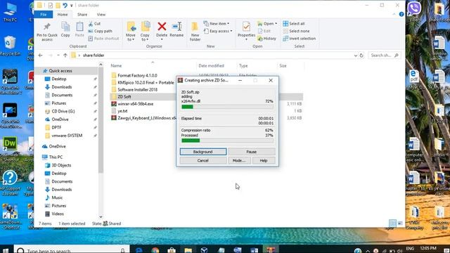 Zip File Create And Unlock Zip File