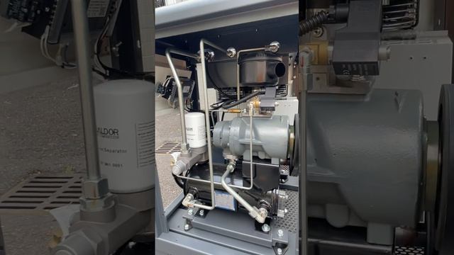 High Efficiency Silent Industrial Fixed Speed Screw Air Compressor 7.5KW 10HP 6.5-12.5bar 94-180psi