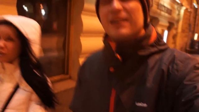 Зимний ночной Питер 2016