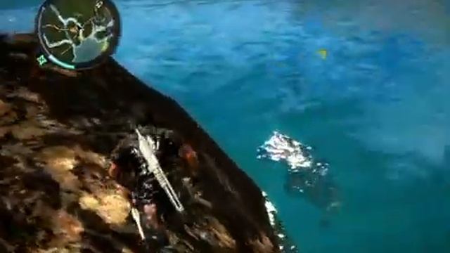 Just Cause 2 - WTF This STINGER Is Spinning UNDERWATER!!!! (4)