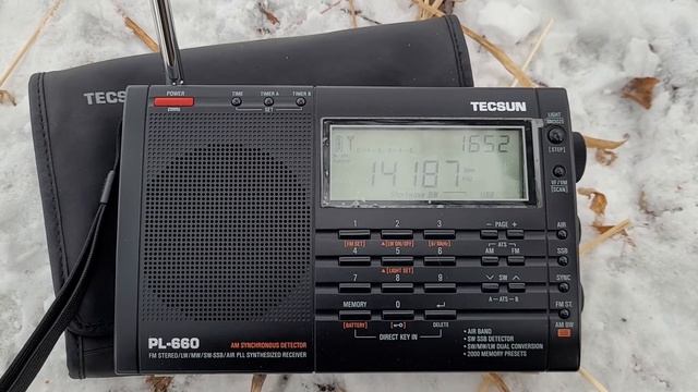 20 Meters (14187khz) Tecsun Pl660