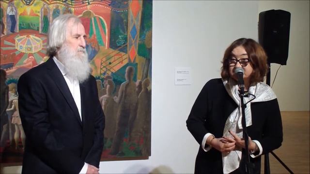 Открытие выставки Ивана Николаева, Третьяковская галерея, Крымский вал, 21 декабря 2018г.