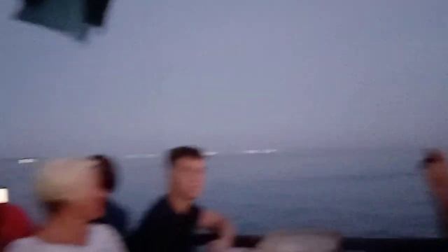 В Бердянске, прогулка на корабле