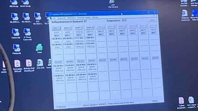 Техническое обслуживание станции Polytron, обновление списка каналов.