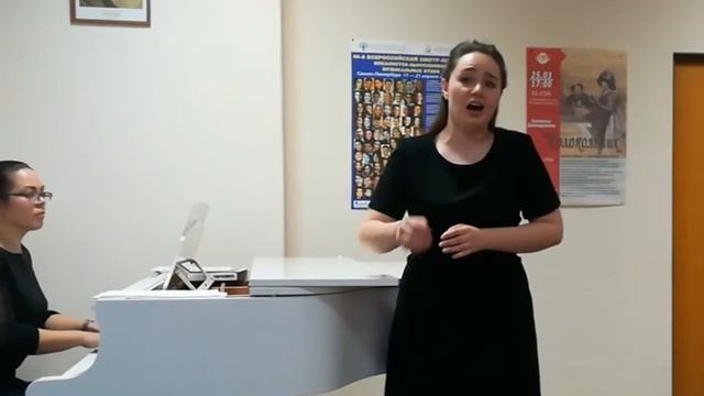 Борисова Юлия -  Дж. Пуччини ария Матильды из оперы Вильгельм Тель