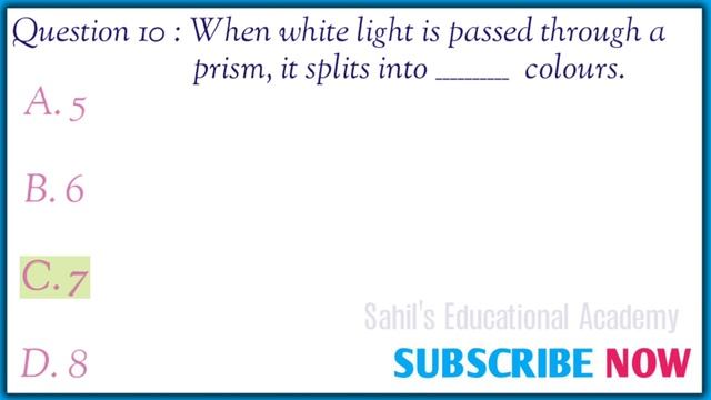 Everyday Science Mcqs (Important Mcqs Part 1 )