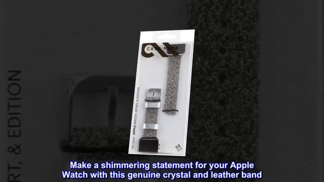 Case-Mate Apple Watch Band For Series 1 And Series 2 - 38mm Brilliance Band For Series 1 And Series