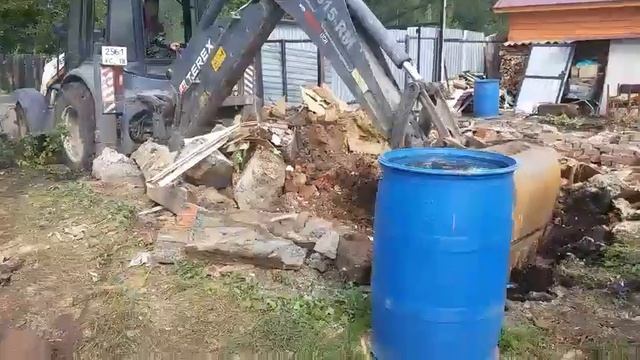 СНТ Мир Демонтаж дома, вывоз мусора.