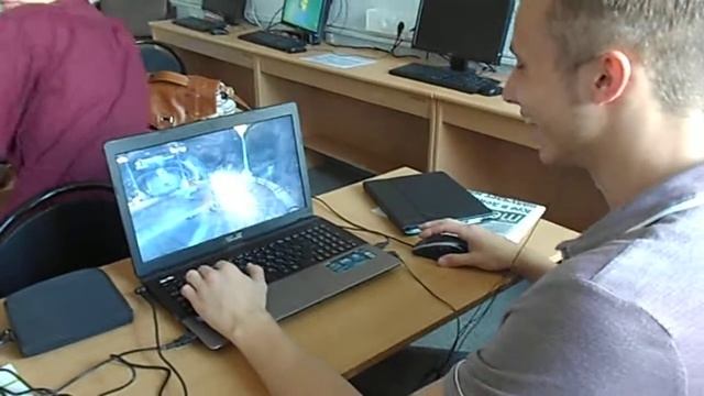 Вот так и проходят обычные будни на практике нашего ВУЗа))