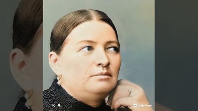 Ожившее лицо Серпуховской купчихи Анны Васильевны Мараевой.