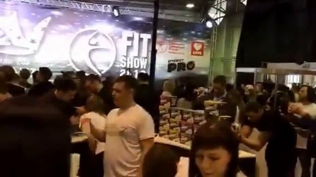 Дегустация Energy Pro. Fit Show - 2016. Moscow.