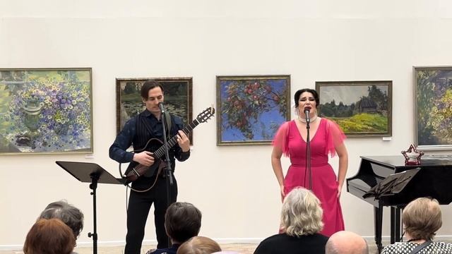 Павел Быков и Оксана Невежина. Концерт Подольск 3 марта 2024 г.