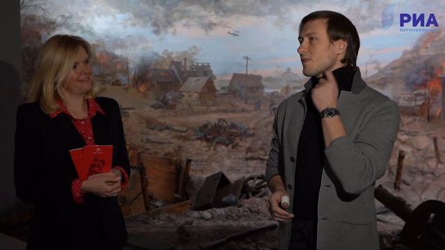 Андрей Коробцов открыл в Ржеве выставку скульптур