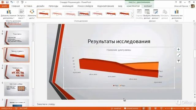 Microsoft Power Point 2013 Быстрое начало работы